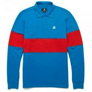 Converse Blue and Red Polo Shirt